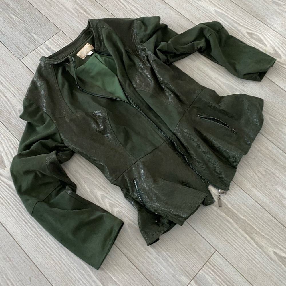 Green Suede Jacket